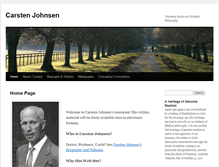 Tablet Screenshot of carstenjohnsen.org